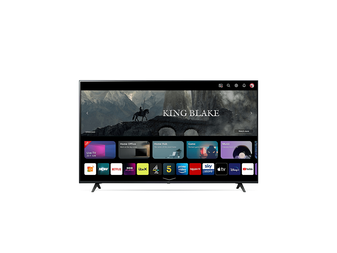 LG UR80 55 inches 4K UHD Smart LED TV - Black in Qatar LG UR80 55 inches 4K UHD Smart LED TV - Black in Qatar